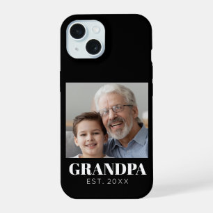 Coque iPhone 15 Papi a fondé la journée des grands-parents en phot