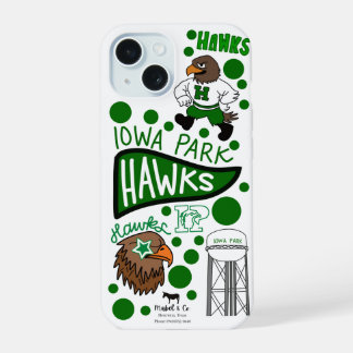 Coque iPhone 15 Parc de l'Iowa