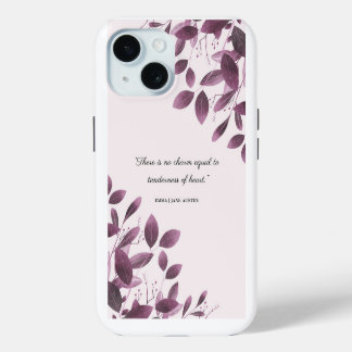 Coque iPhone 15 Pas de charme égal | Jane Austen