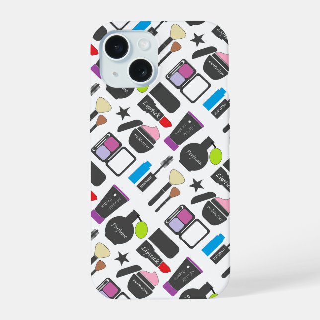Coque iPhone 15 Patters de collage (Verso)