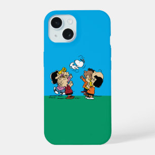 Coque iPhone 15 Peanuts Amis Amusants