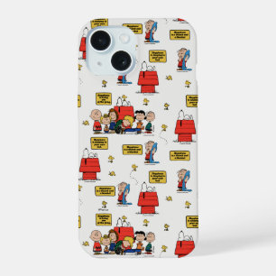 Coque iPhone 15 Peanuts   Le bonheur c'est…