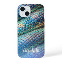 Peaux de serpent violet et bleu ombre design