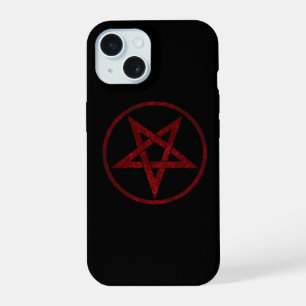 Coque iPhone 15 Pentagram Red Devil