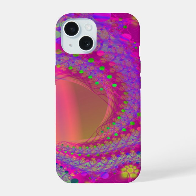 Coque iPhone 15 Perdre mes billes (Verso)