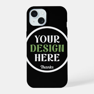 Coque iPhone 15 personnalisé, unique, élégant et minimaliste kiss