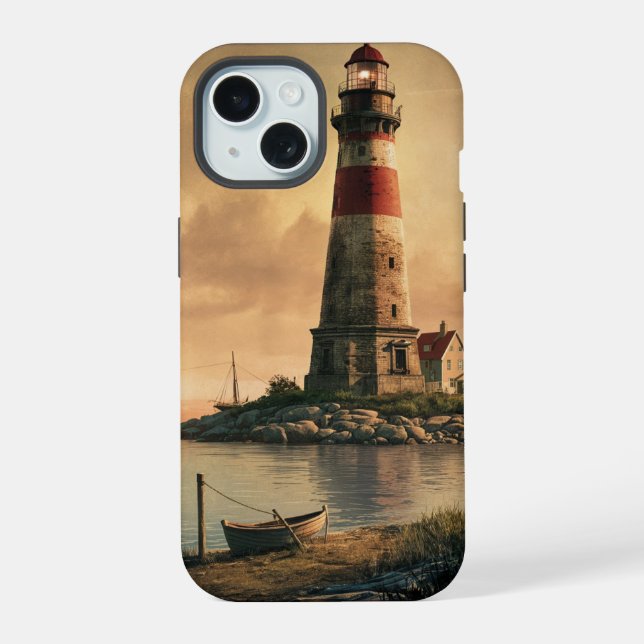 Coque iPhone 15 Phare (Verso)