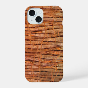 Coque iPhone 15 Photo de la nature de l'écorce tropicale