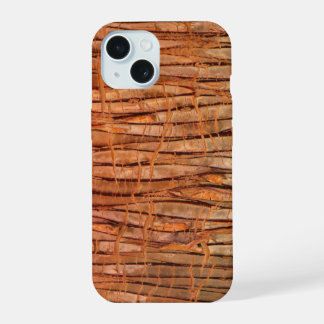 Coque iPhone 15 Photo de la nature de l'écorce tropicale