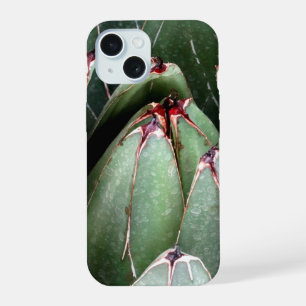 Coque iPhone 15 Photo détaillée de plante d'Aloe Vera pour iPhone