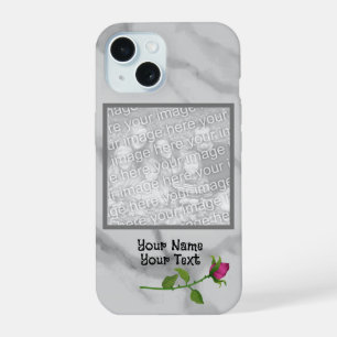 Coque iPhone 15 Photo Rosebud