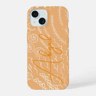 Coque iPhone 15 Plage personnalisée récif corallien océanique