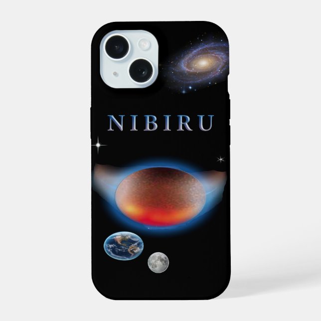 Coque iPhone 15 Planète X Nibiru (Verso)