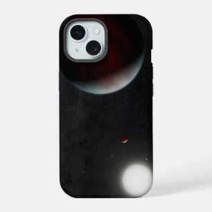 Coque iPhone 15 Planètes en orbite autour de l'étoile semblable au