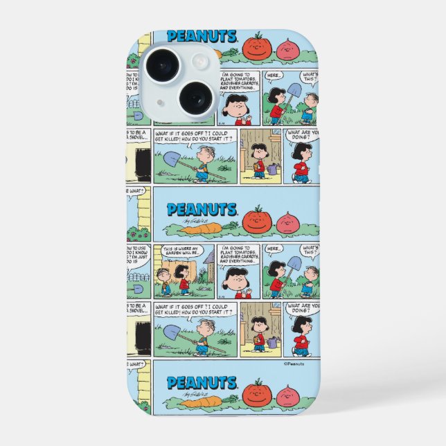 Coque iPhone 15 Planter Un Jardin Végétal (Verso)