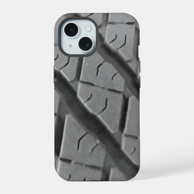 Coque iPhone 15 Pneus de camion  (Verso)