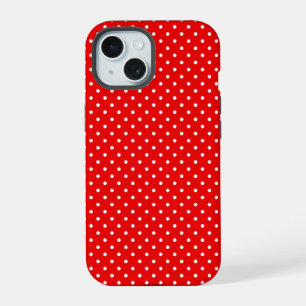 Coque iPhone 15 Points polka