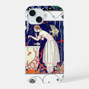 COQUE iPhone 15 POISSON PETIT ÉTOURDISSANT, BEAUTÉ ART DÉCO MODE