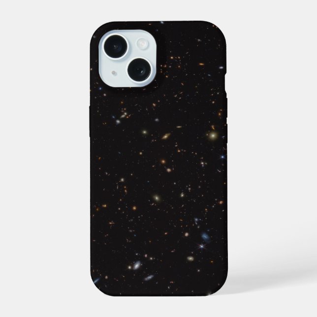 Coque iPhone 15 Portion De Ciel Avec Plus De 45 000 Galaxies Visib (Verso)