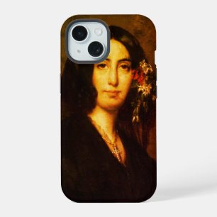 Coque iPhone 15 Portrait de George Sand par Auguste Charpentier