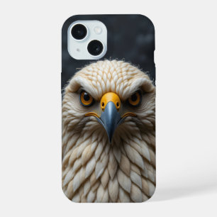 Coque iPhone 15 Portrait d'oiseaux feuillés