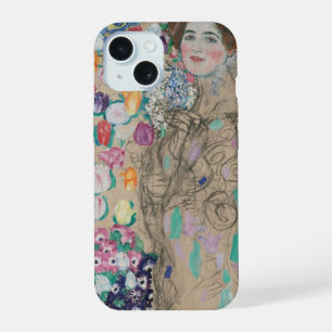 Coque iPhone 15 Portrait posthume de Ria Munk par Gustav Klimt