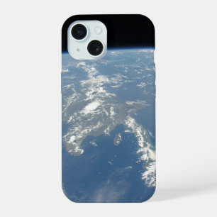 Coque iPhone 15 Poussière saharienne soufflant vers l'ouest dans l