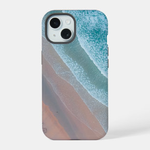 Coque iPhone 15 Prise de vue aérienne de l'océan