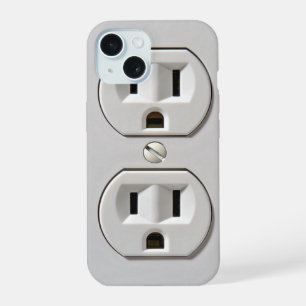 Coque iPhone 15 Prise électrique enfichable