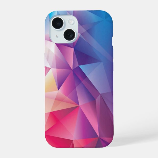 Coque iPhone 15 Prisme de couleur (Verso)