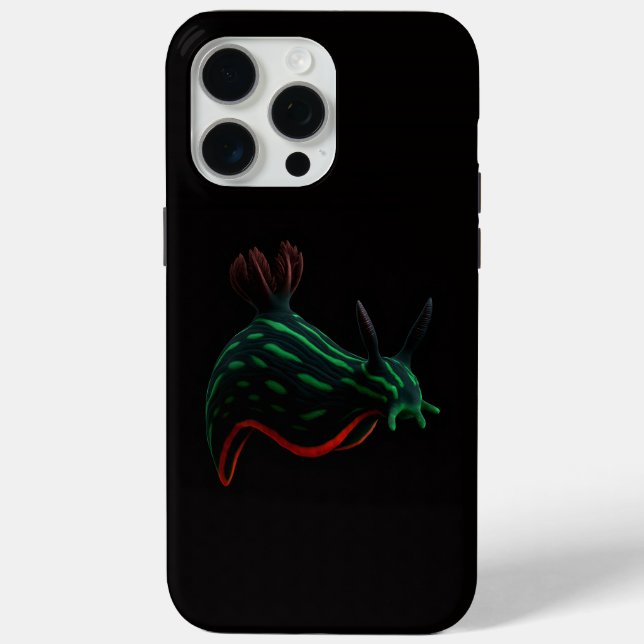 Coque iPhone 15 Pro Max Black 4 Luxe, Limace de Me (Verso)