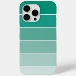 Coque iPhone 15 Pro Max Émeraude Vert Ombré Grandes