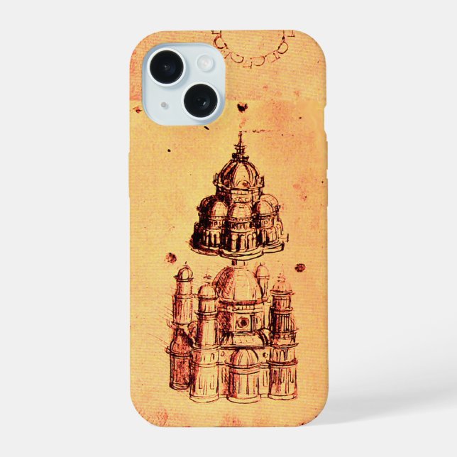COQUE iPhone 15 PROJET ARCHITECTURAL RENAISSANCE, ARCHITECTE (Verso)