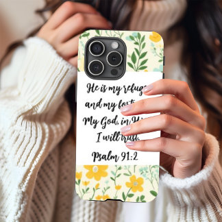 Coque iPhone 15 Psalm 91:2 iPhone 15 Case