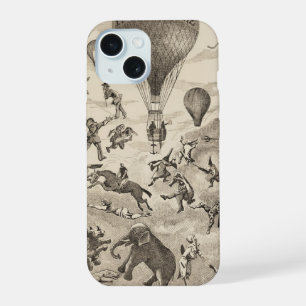 Coque iPhone 15 Publicité française pour un fabricant de ballons