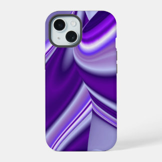 Coque iPhone 15 Purple Dream, Imaginaire Abstrait Rainbow-Art