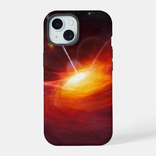 Coque iPhone 15 Quasars. (Verso)
