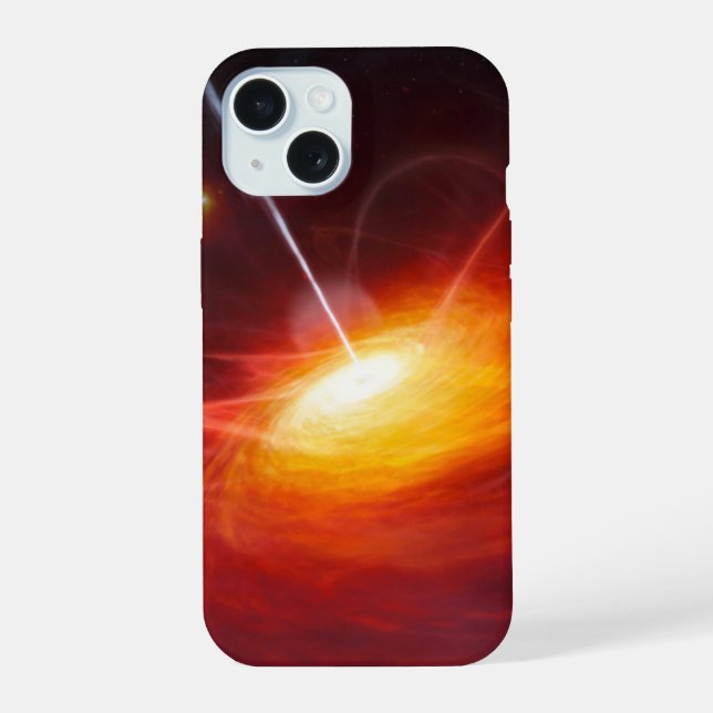 Coque iPhone 15 Quasars. (Verso)