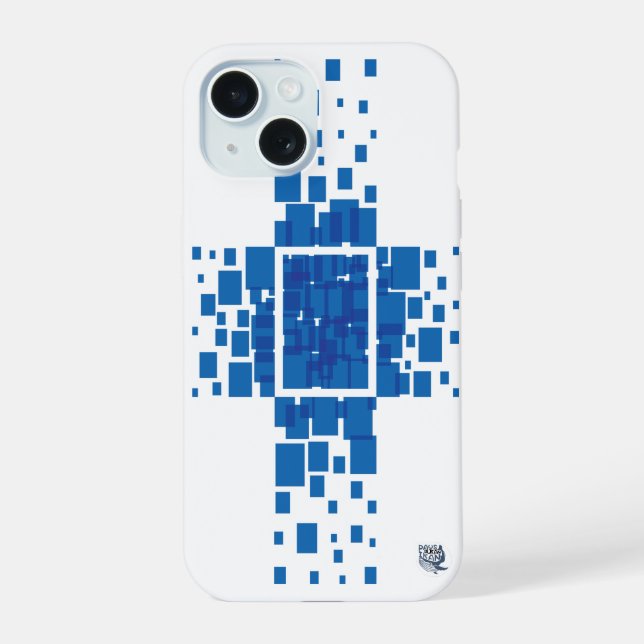 Coque iPhone 15 Rectangle (Verso)