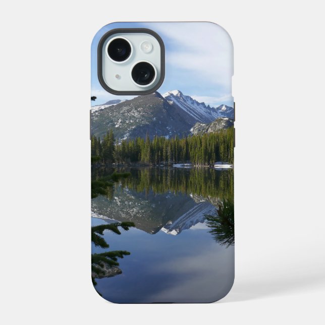 Coque iPhone 15 Reflet de Bear Lake III (Verso)