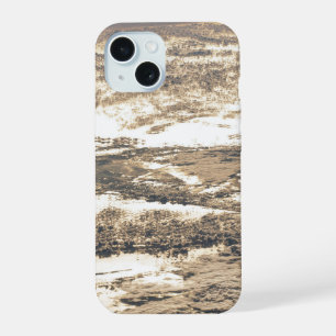 Coque iPhone 15 Reflets du soleil sur l'océan Atlantique