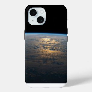 Coque iPhone 15 Reflets du soleil sur un Pacifique Sud partielleme