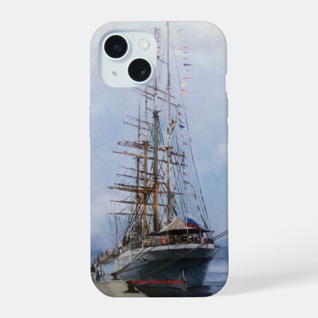 Coque iPhone 15 Regata Cutty Shark (Verso)