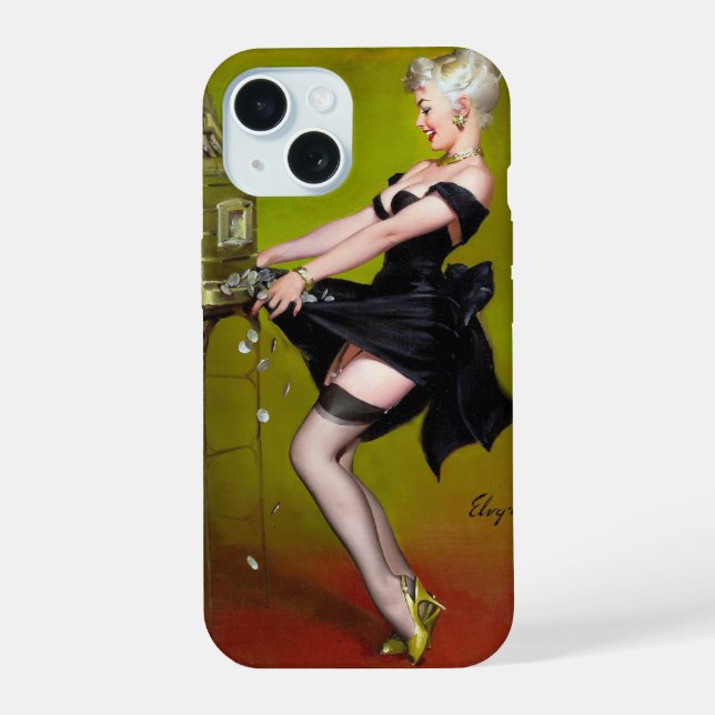 Coque iPhone 15 Remporter la pointe (Verso)