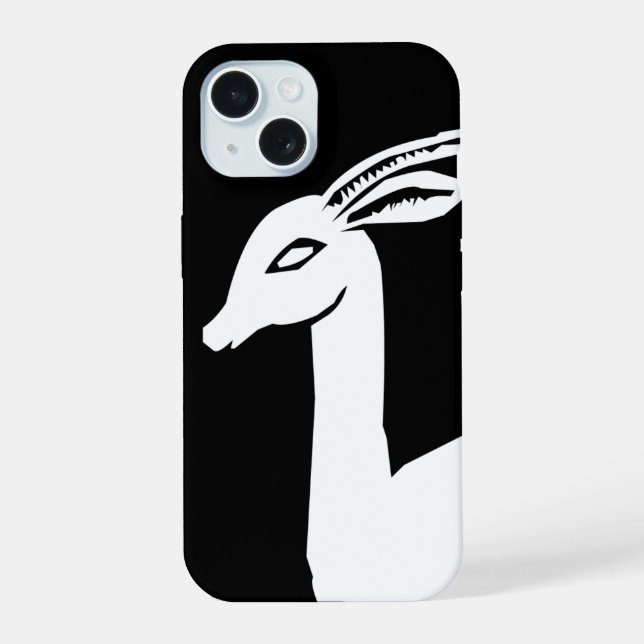 Coque iPhone 15 Renard vintage (Verso)
