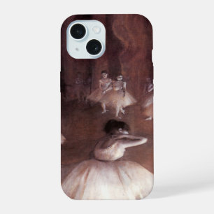Coque iPhone 15 Répétition de ballet sur la scène par Edgar Degas