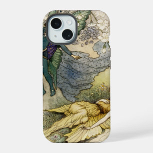 Coque iPhone 15 Réveille-toi quand quelque chose de vilain est prè