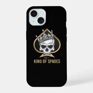 Coque iPhone 15 Roi de pique