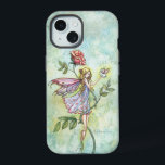 Coque iPhone 15 Rose Fairy and Bunny Imaginaire Art<br><div class="desc">"Ami Rose" © Molly Harrison</div>