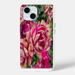 Coque iPhone 15 Roses Antiques